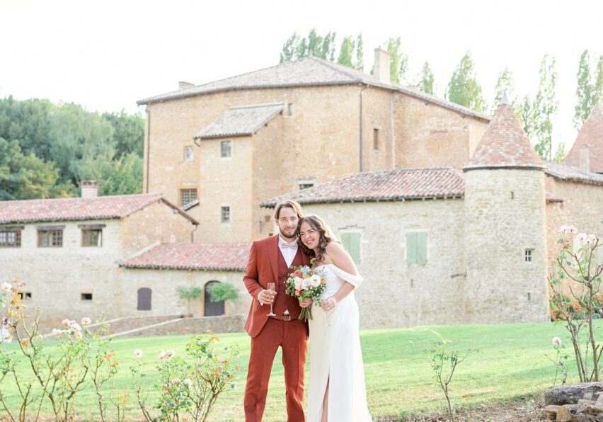 Hollie &amp; Romain: Their beautiful wedding in France